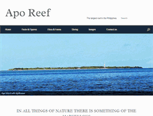 Tablet Screenshot of apo-reef.com